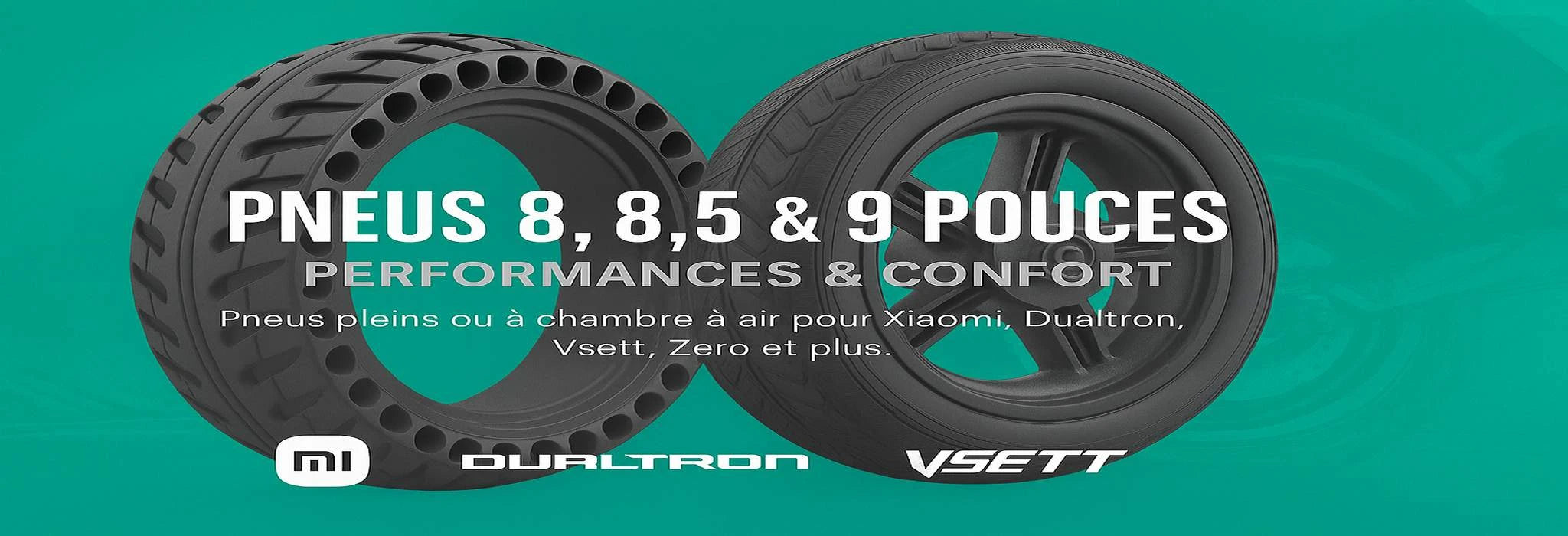 Chambre à Air 8.5x3 Pouces Pour Trottinette Électrique - Compatible Xiaomi M365, Dualtron Mini, VSETT 9, Inokim Light 2
