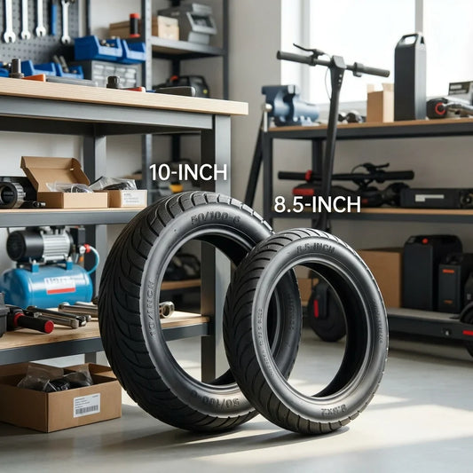 Pneu 8,5 vs 10 pouces trottinette électrique : lequel choisir ? (2026)