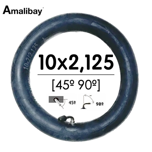 Chambre à air 10 x 2.125  (valve 45°/90°)