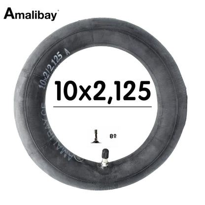 Chambre à air 10×2/2.125 (valve droite)  Amalibay