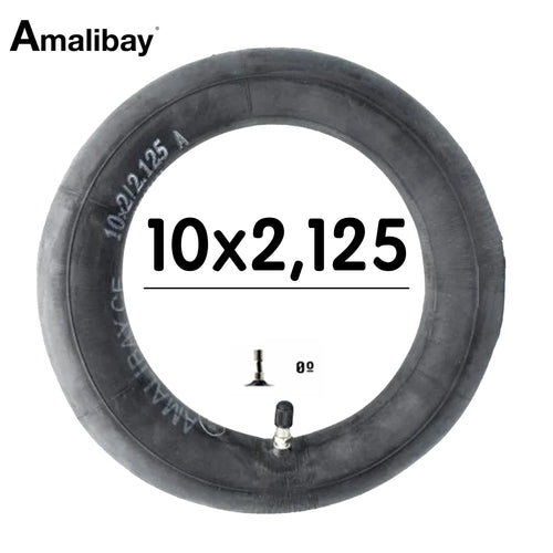 Chambre à air 10×2/2.125 (valve droite)  Amalibay