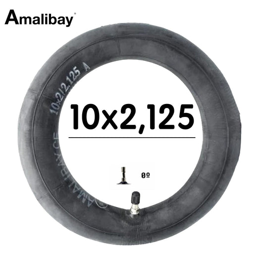 Chambre à air 10×2/2.125 (valve droite)  Amalibay