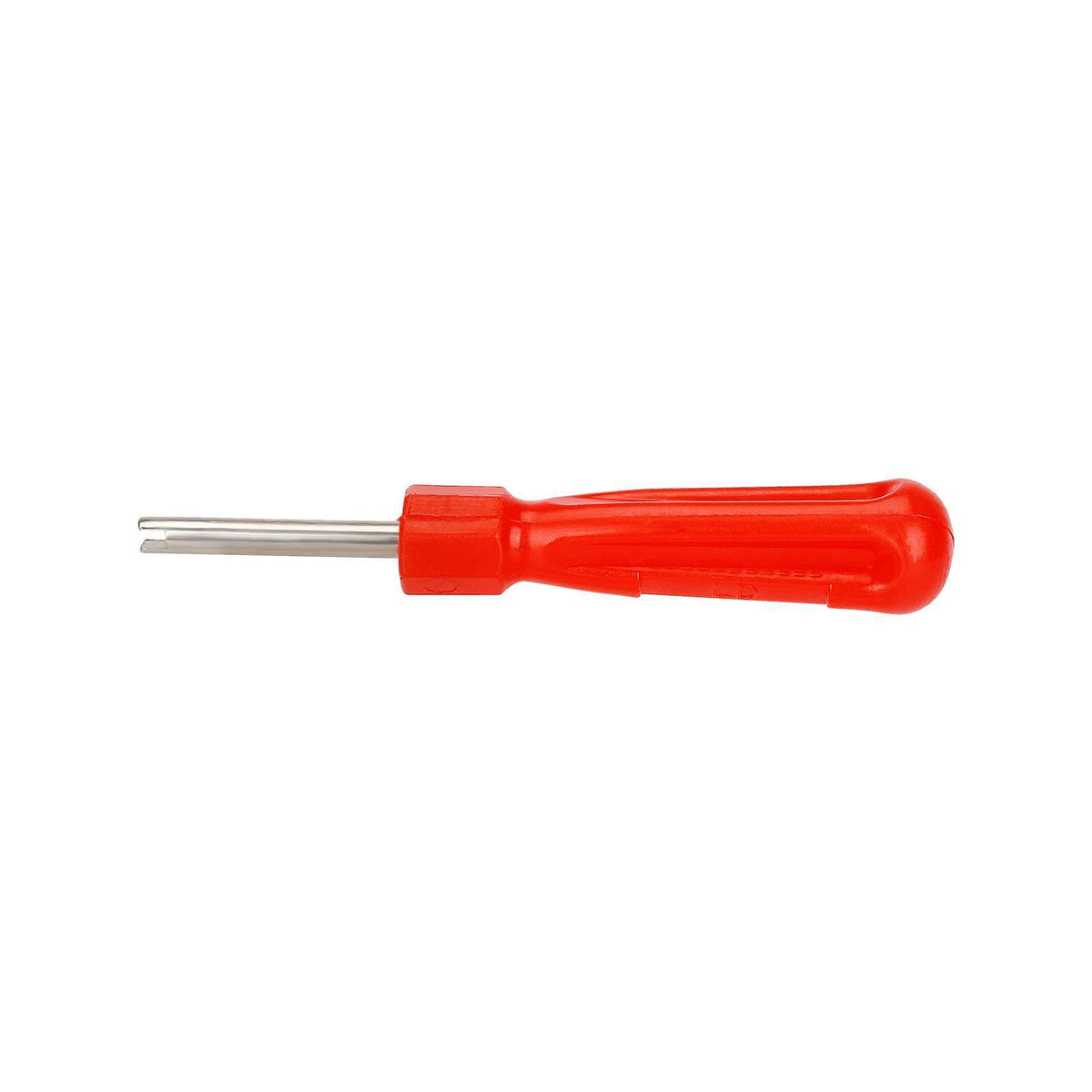 Démonte-obus de valve pour trottinette électrique, manche rouge et tige métal