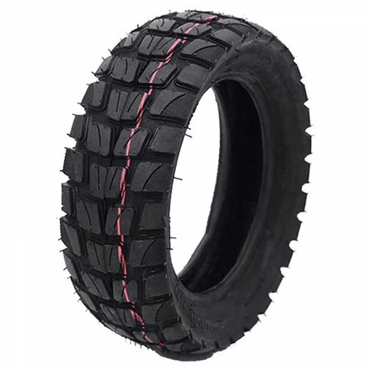 Pneu tout-terrain 10x3.00-6 tubeless TUOVT pour trottinette électrique – crampons larges, adhérence renforcée, idéal off-road