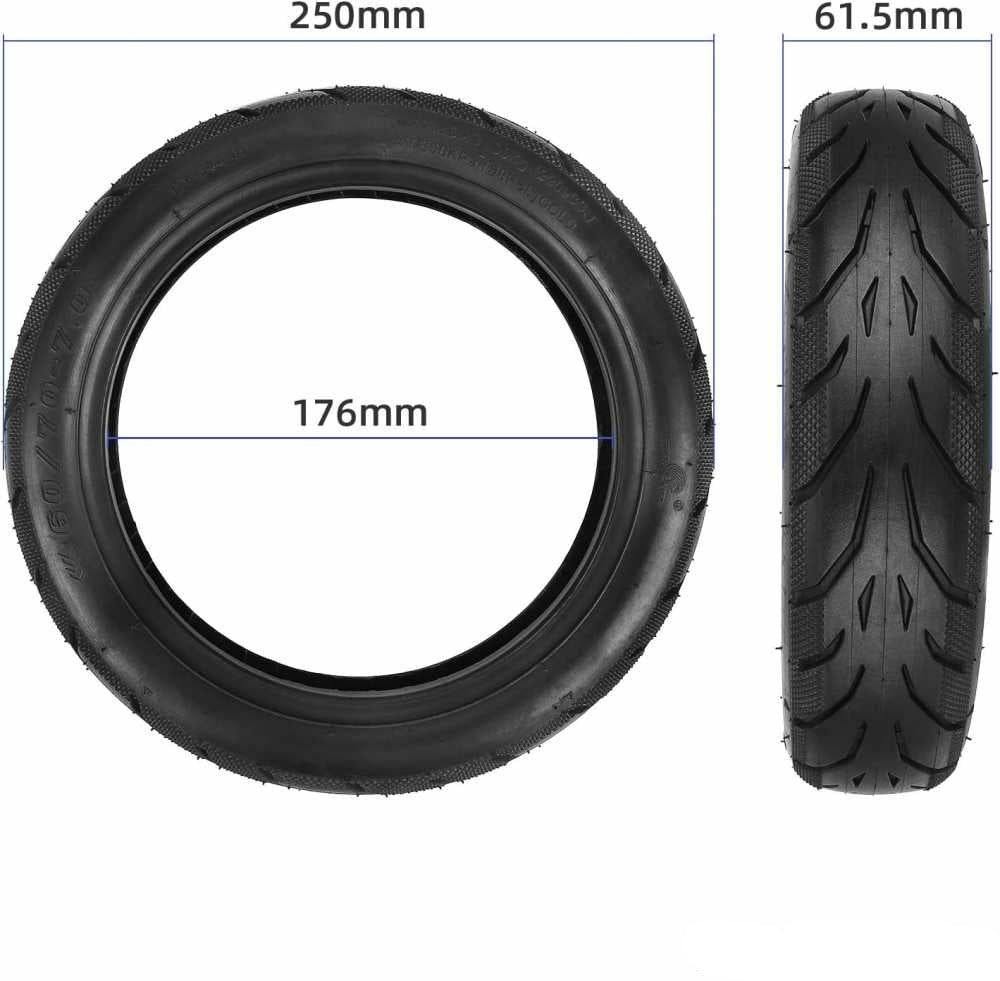 Taille du pneu tubeless 60/70-7 avec adhérence renforcée pour Xiaomi Mi4 Pro