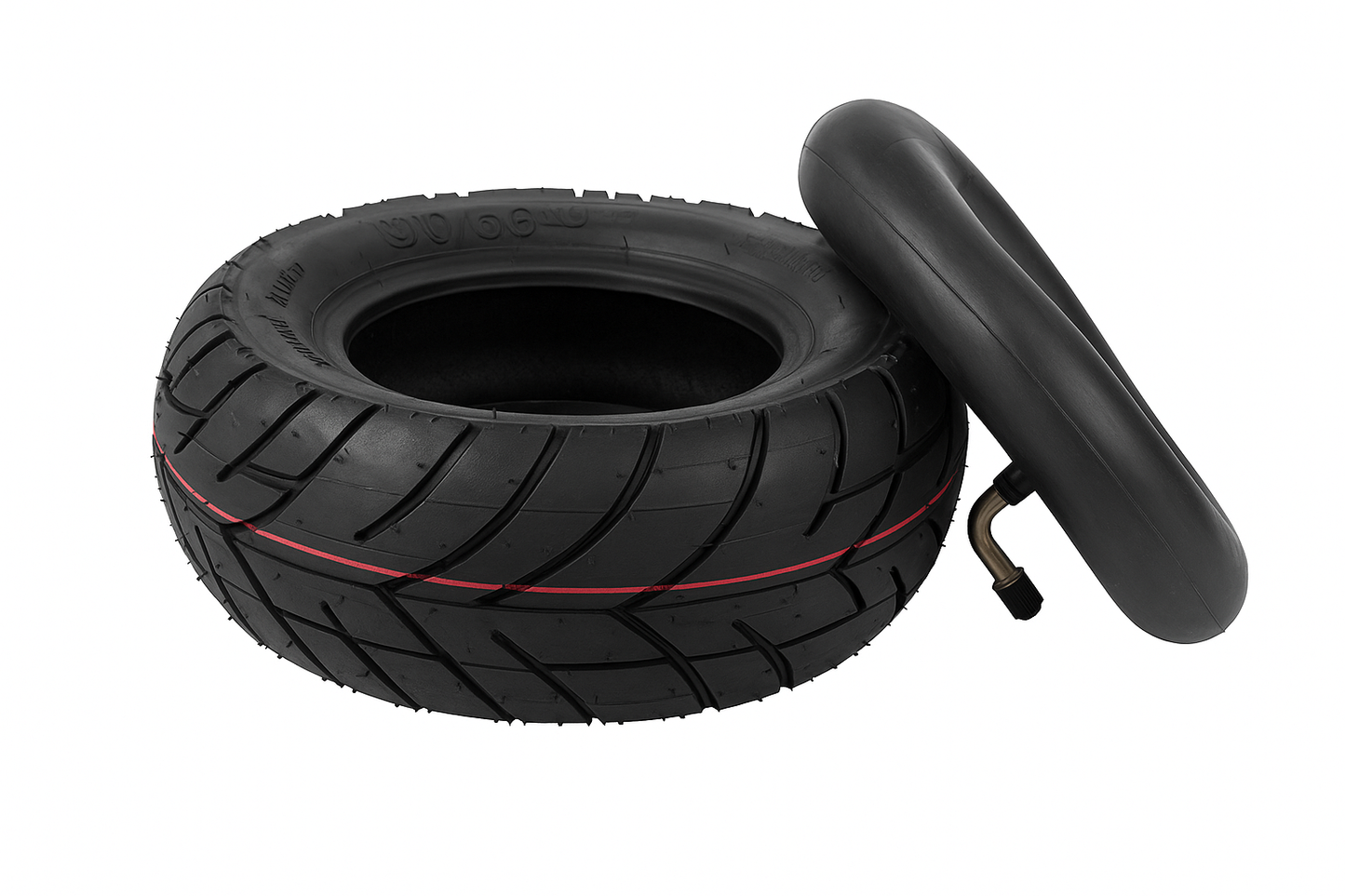 Pneu Route 80/65-6 avec sa chambre à air pour trottinette électrique Dualtron Kaabo Zero 10X