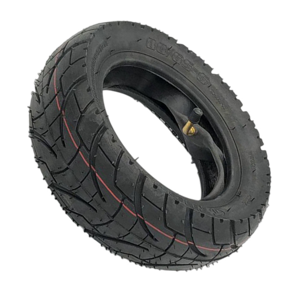 Pneu Route 80/65-6 avec sa chambre à air pour trottinette électrique Dualtron Kaabo Zero 10X