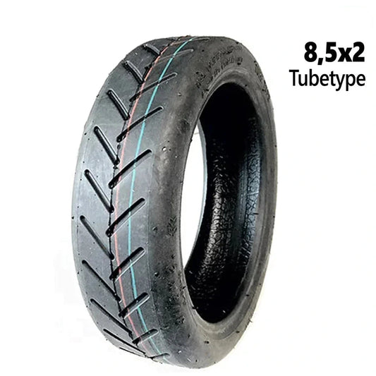 Pneu souple trottinette électrique 8.5×2-6.1 vue de profil