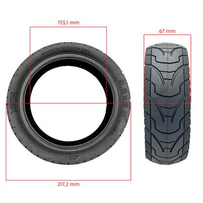 Pneu gonflable 8.5x3-6.1 Xuancheng pour trottinette Dualtron Mini