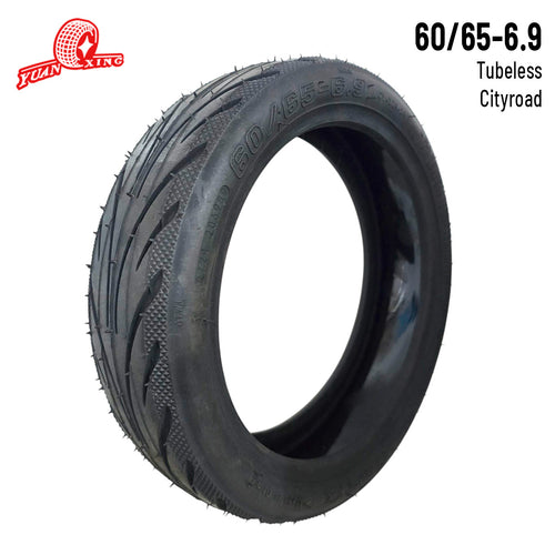 Pneu route 60/65-6.9 avec gel anti-crevaison intégré pour trottinette électrique