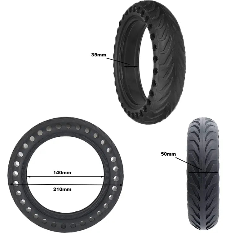 Pneu plein alvéolé 8.5x2 Nedong pour trottinette Xiaomi M365 Pro 1S"