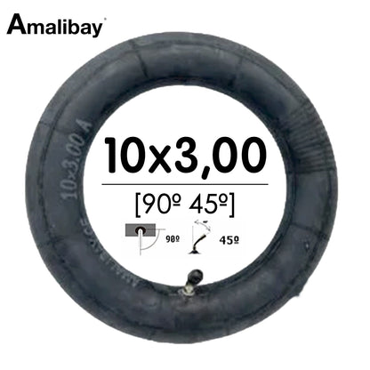 Chambre à air 10×3 valve 90°×45°