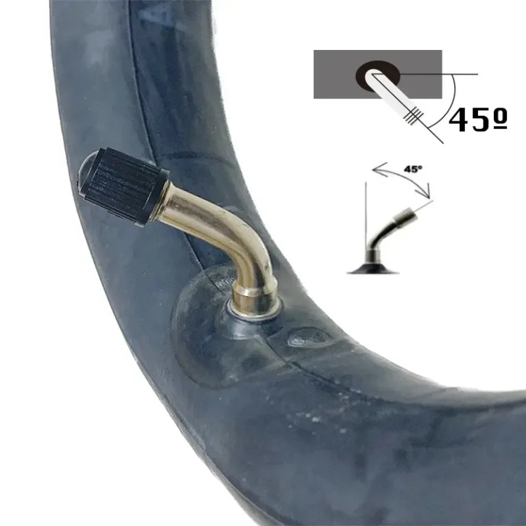 Chambre à air 10×3 valve 90°×45°