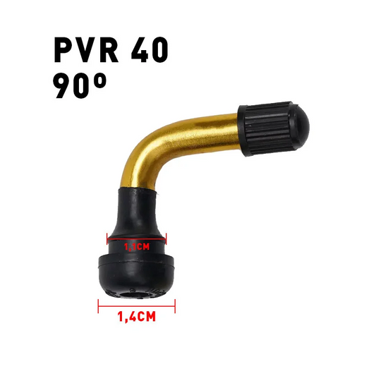 Valve tubeless 90 degrés PVR40
