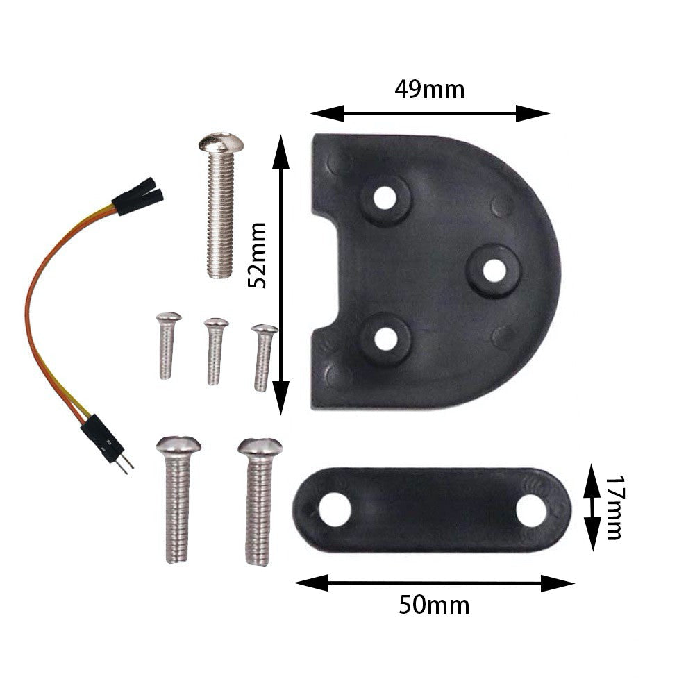 Kit rehausse garde-boue et support pour pneu 10 pouces Xiaomi