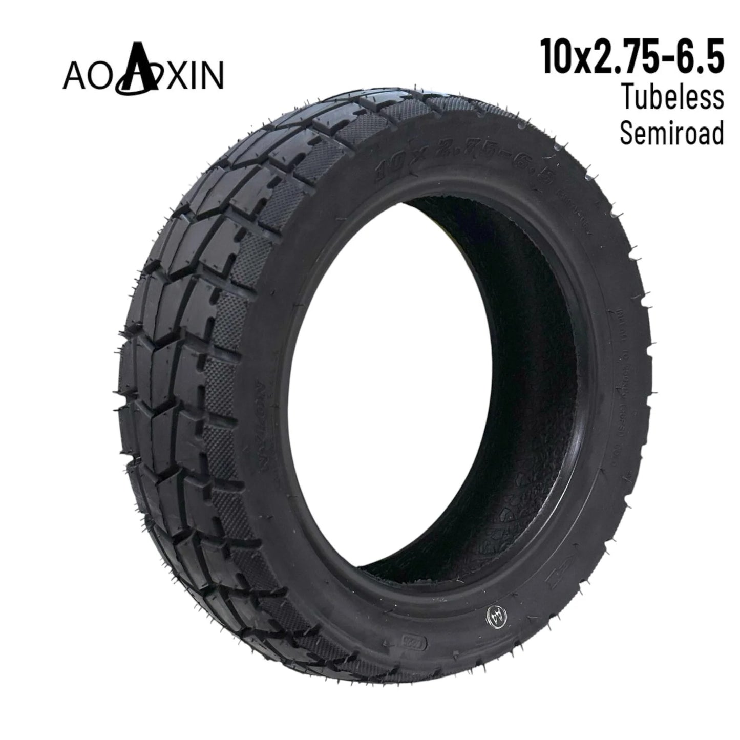 Pneu 10x2.75-6.5 tubeless pour trottinette Dualtron, Speedway, Hitway