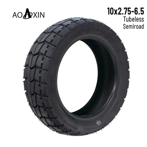 Pneu 10x2.75-6.5 tubeless pour trottinette Dualtron, Speedway, Hitway