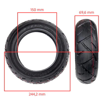 Pneu 10x3 Hota compatible Zero 10x Kaabo Mantis