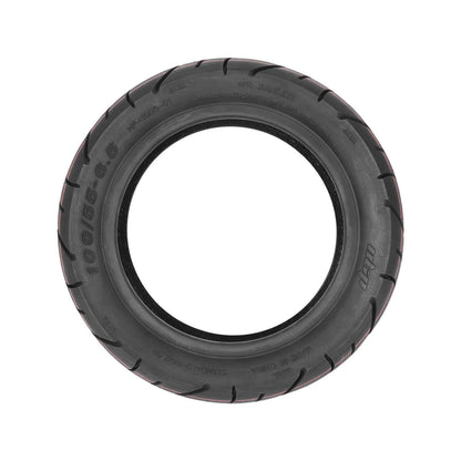 Pneu 100/55-6.5 gel anti-crevaison vu de face, marquage 100/55-6.5