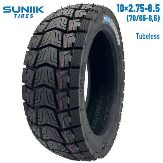 Pneu semi off-road 10x2.75-6.5 tubeless pour trottinette Dualtron, Speedway, Hitway