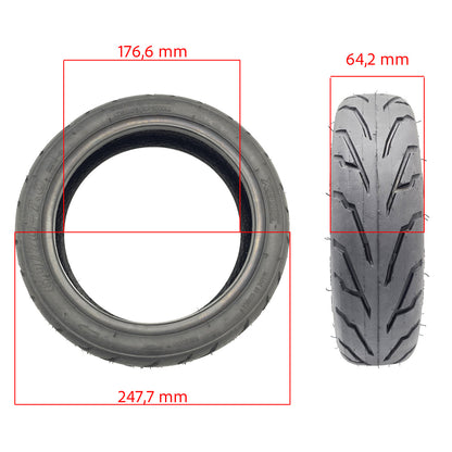 Taille du pneu tubeless 60/70-7 avec adhérence renforcée pour Xiaomi Mi4 Pro