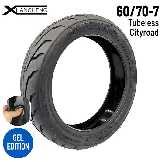Pneu tubeless 60/70-7 avec gel anti-crevaison pour trottinette Xiaomi Mi4 Pro