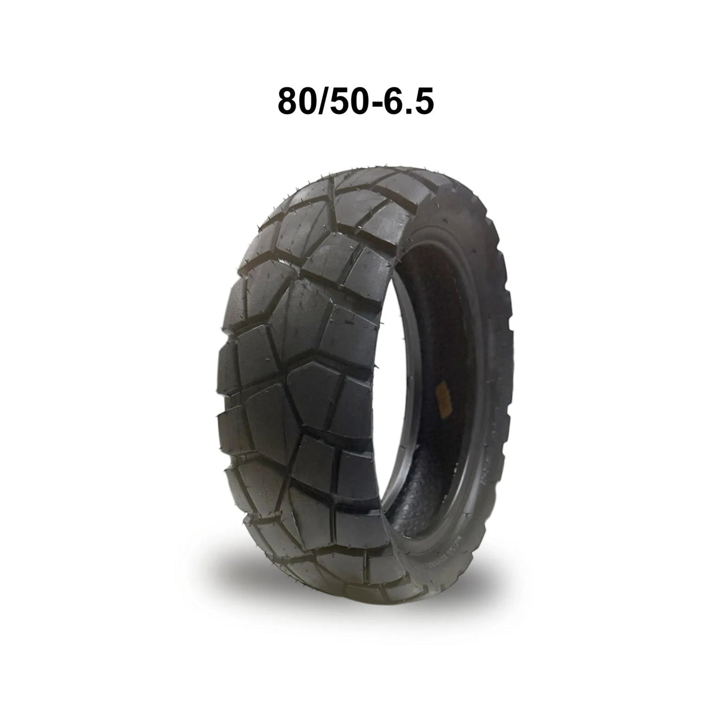 Pneu semi-tout-terrain 80/50-6.5 pour trottinette Dualtron Victor version sans gel.
