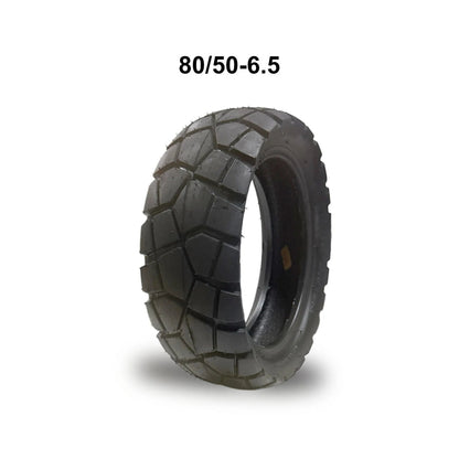 Pneu semi-tout-terrain 80/50-6.5 pour trottinette Dualtron Victor version sans gel.