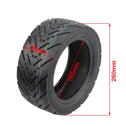 Pneu 90/65-6.5 tubeless avec gel anti-crevaison pour trottinette Dualtron Thunder, Storm