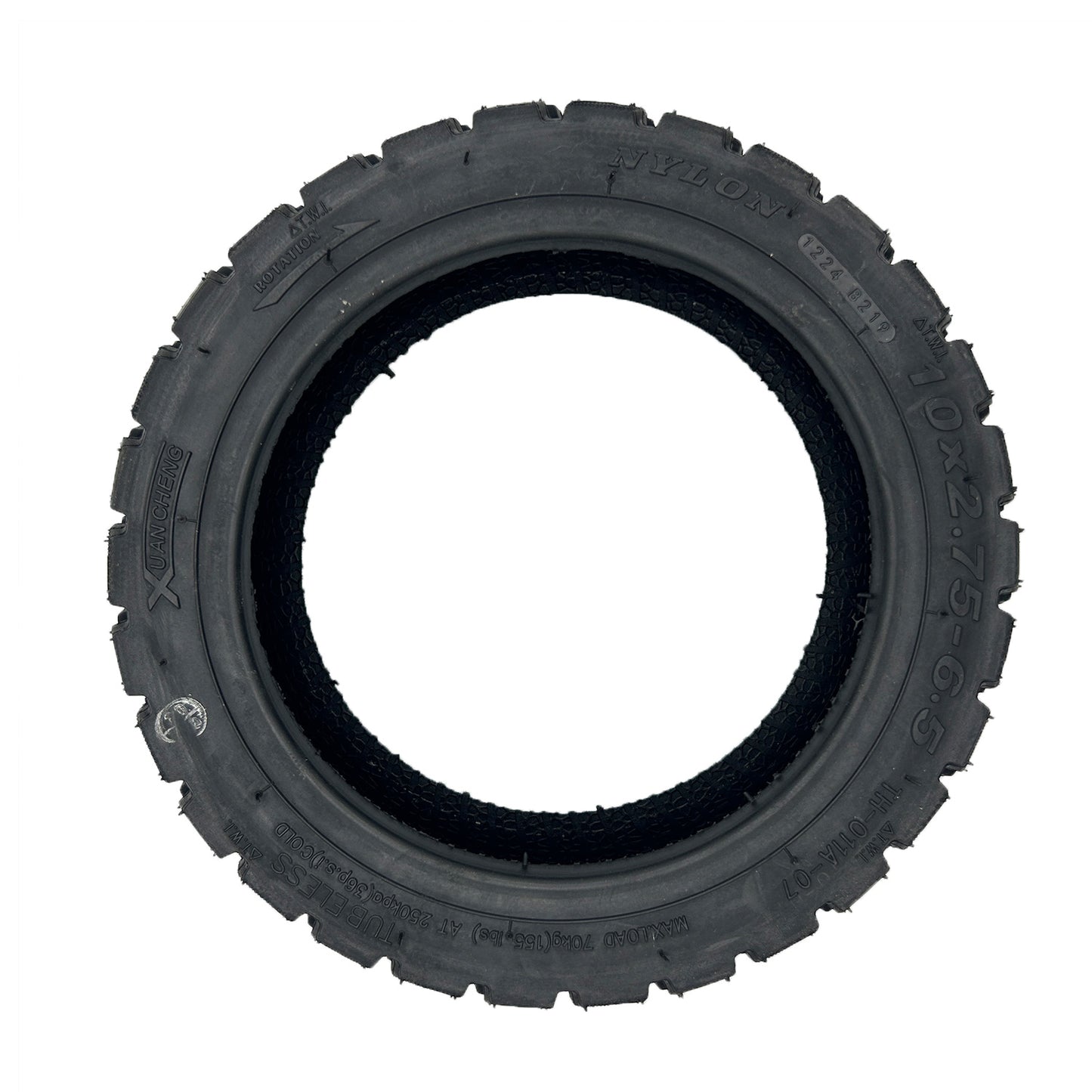 Pneu 10x2.75-6.5 semi Off Road  avec gel anti-crevaison