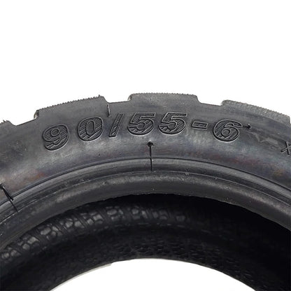 Pneu route 90/55-6 tubeless pour trottinette électrique – Haute adhérence et anti-crevaison