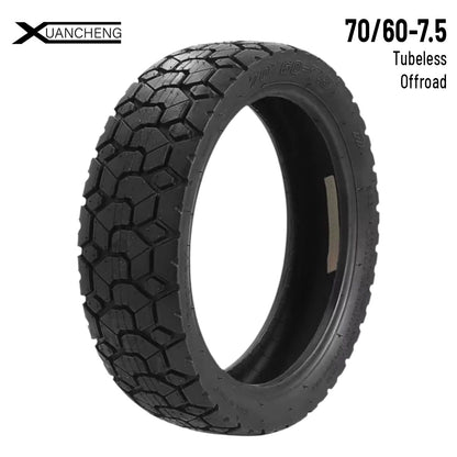 Pneu semi off-road 70/60-7.5 tubeless pour trottinette électrique, compatible Ninebot ZT3 Pro